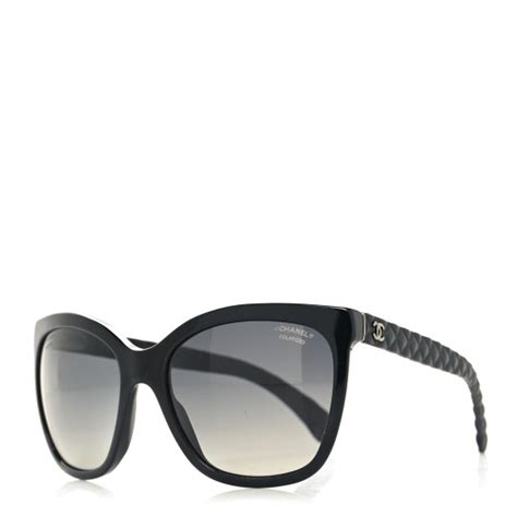 CHANEL Acetate Polarized Quilted CC Sunglasses 5288.